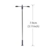 Evemodel LQS11W 10pcs Model Railway Train Lamp Post Street Bright
