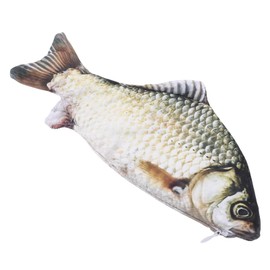 OHPHCALL Fish Shaped Pencil Case, Novelty Fish Pen Bag Fish Coin Purse Funny Pencil Pouch Interesting Stationery Bag School Office Supplies