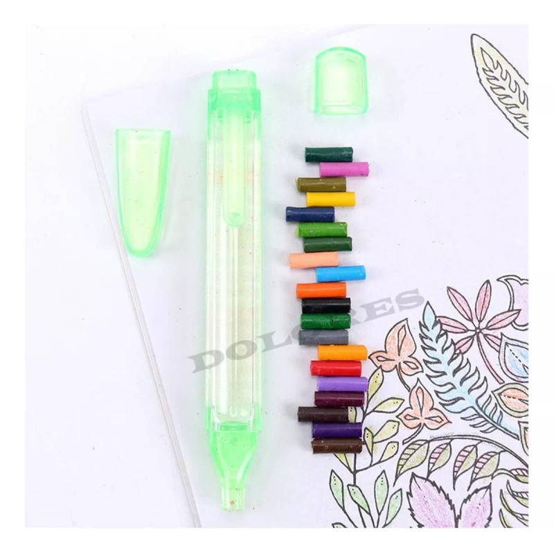 Dolores Crayones Bebés Niños Acuarelables Pastel Óleo 20 Colors 4pcs