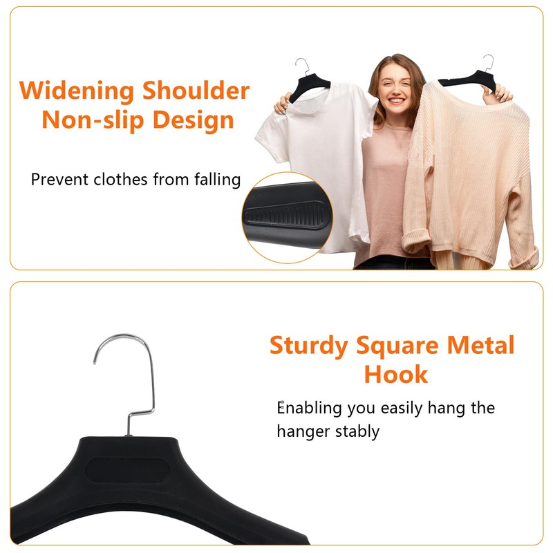 DEDU Suit Hangers for Men 20 Pack, Extra Wide Suit