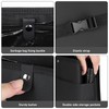 Accmor Car Trash Can with Pocket, Small Vehicle Dustbin Automotive