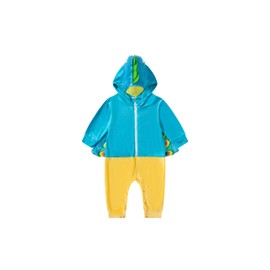 Nwnip - Disfraces de Halloween para bebé, disfraces de pavo real, disfraces divertidos para niños pequeños (azul, 3-6M