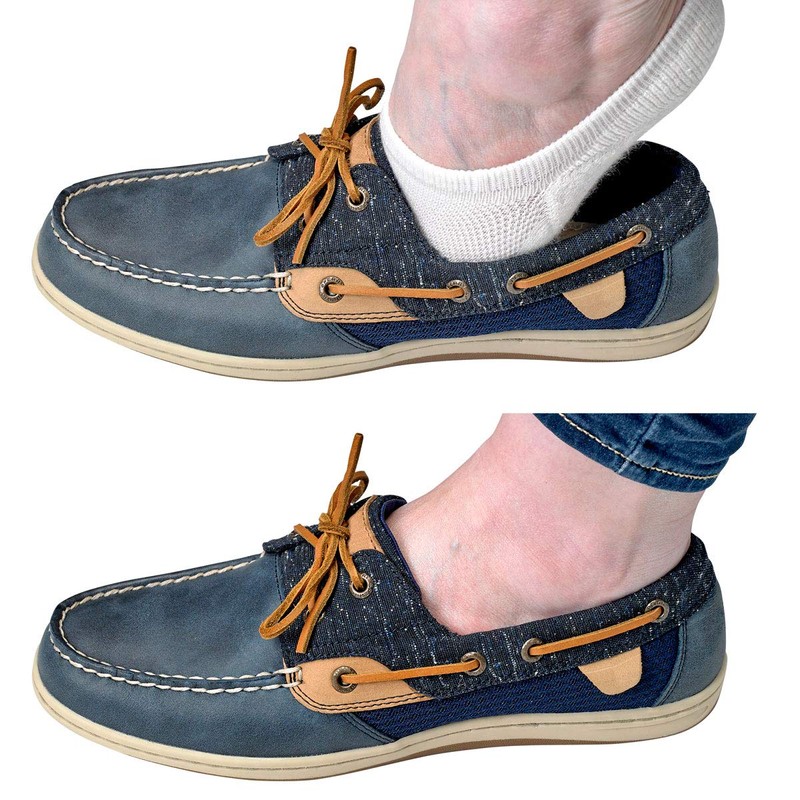 Bamboo Sports Unisex Invisible No Show Socks Moisture Wicking &