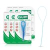 GUM EEZ-Thru Floss Threaders for Braces, Bridges & Implants, Easy
