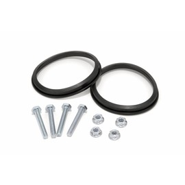 Valterra T1003-7VP 3" Replacement Seal with Hardware, (Set of 2) , Black