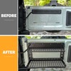 MAIKER Tailgate Table Folding 2-Tier Rear Camping Cargo Storage Shelf