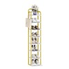 Hzuaneri 8 Tiers Vertical Shoe Rack, Narrow Shoe Tower, Tall