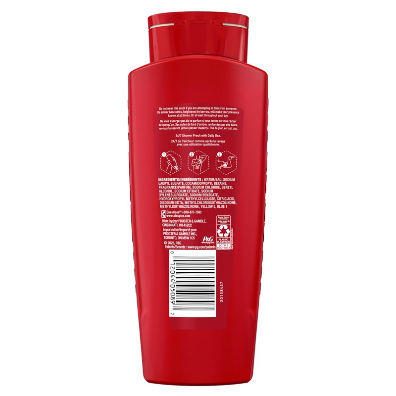 Old Spice Body Wash for Men, MambaKing, Long Lasting Lather,