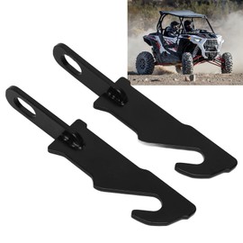 ATV Door Latch Black 3.5in ATV UTV Door Latches Left Right Side Black Replacement for Polaris RZR XP 1000 2014‑2023