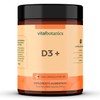 Vital Botanics Suplemento Alimenticio Vitamina Jengibre 200 Cápsulas 500 Multivitamínico