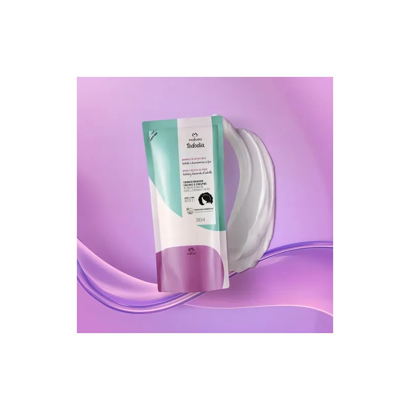 Kit Recarga Champú Acondicionador Rizos y Crespos Tododia