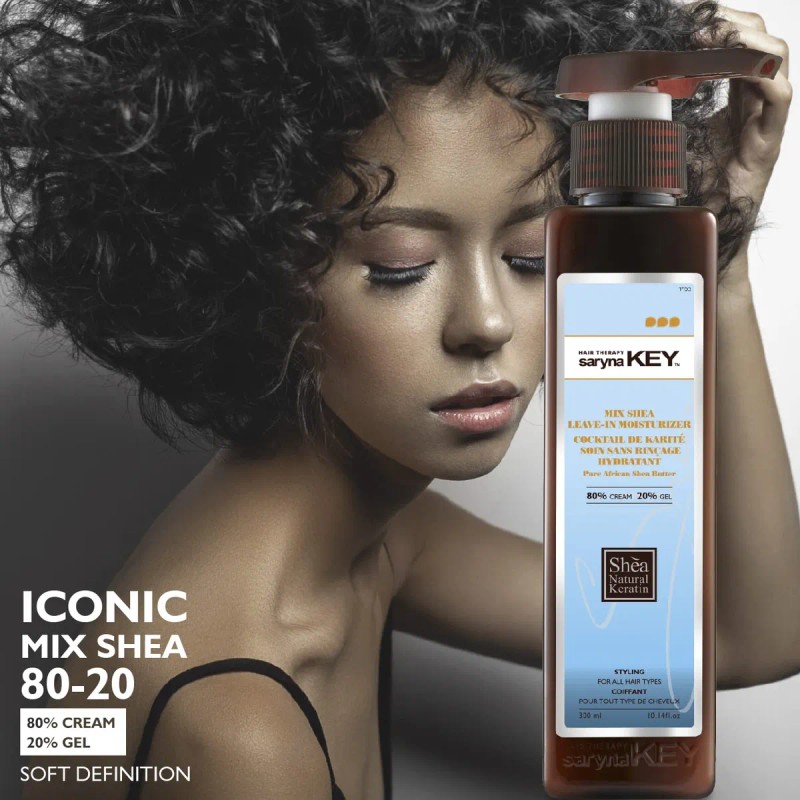 Saryna Key Mixed Shea 80/20% Hidratante Sin Enjuague (300 Ml