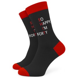 SC Products 30th 40th 50th 60th Birthday Gifts for Men Funny Socks | Size 6-12 Cotton Rich Novelty Socks Mens Birthday Gifts | Presents for Dad Grandad Brother Uncle Husband Friend
