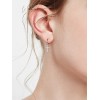 Lo Necesito - Aretes de Cruz con Circonia para Mujer