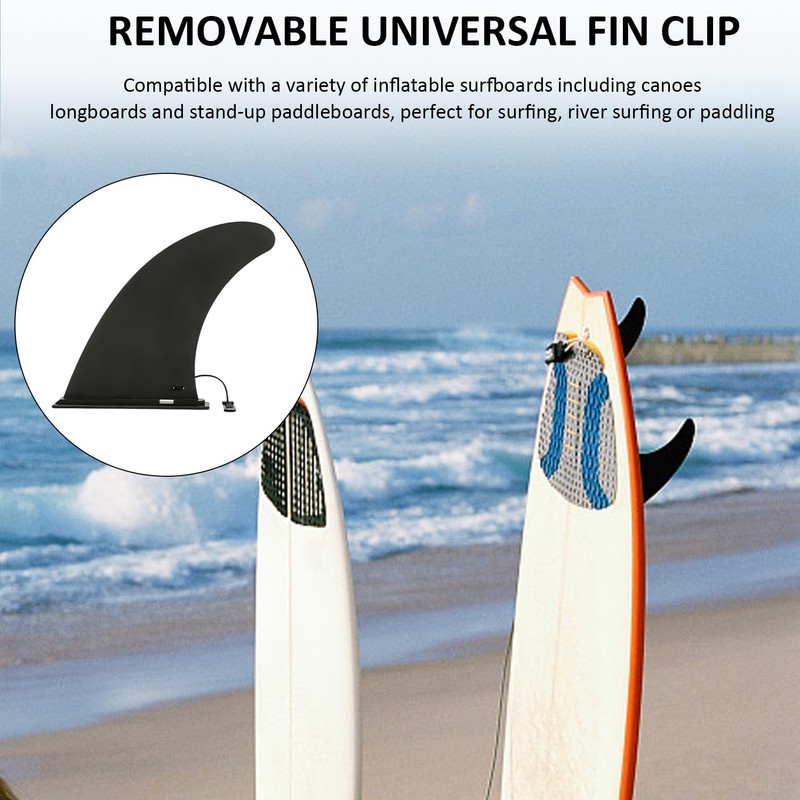 1 Piece Surfboard Fin Clip, Inflatable Paddle Board Adapter, Paddle