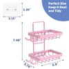 Moforoco Double Soap Bar Holder for Shower, No Drilling, 304