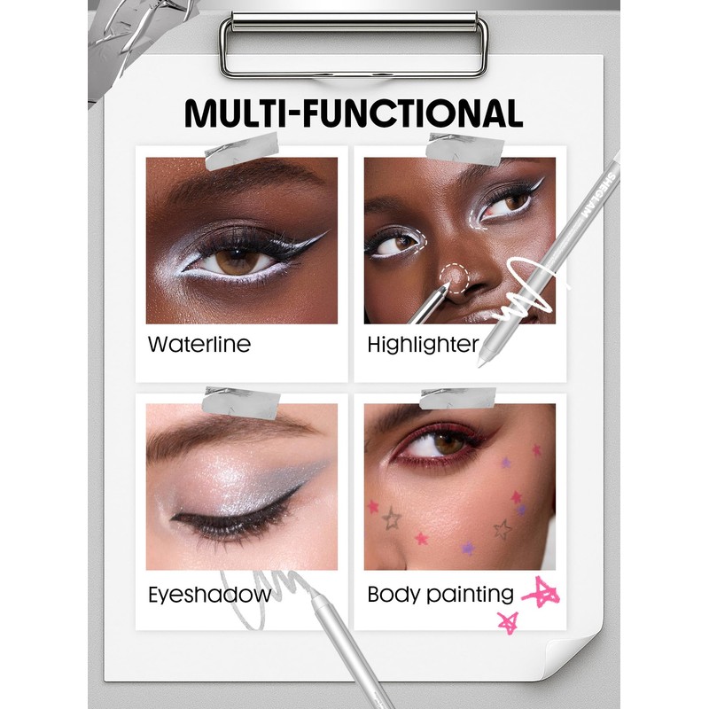 SHEGLAM Boldline Longwear Multi-Function Gel Liner-Burgundy