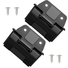 Coolers Hinge Replace Parts for Ig-loo Coolers 25, 52, 72 Qt BMX Coolers Latch 2 Pack,Cooler Hinges with 4 Screws, Outdoor for Ig-loo Cooler Replace Hinges.