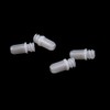 MEETOOT 50pcs Luer Lock Syringe Tip Caps Disposable Plastic Syringe