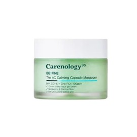 Carenology95 BE:FINE The AC Calming Moisturizer 55g – Crema Hidratante Calmante para Piel Sensible con Ácido Salicílico, Zinc PCA y Extracto de Centel