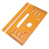 4in Cutting Machine Base Plate 90° Flat 45° Oblique Cutting