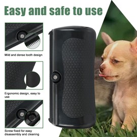 Handheld Dog Grooming Brush – Deshedding Dog Brush for Dogs, Cats, Rabbits, Horses – Gentle Dog Deshedding Tool – Ergonomic Dog Groomer Brush – Horse Deshedding Tool, Pet Defur Comb