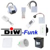 DKS-10 Wireless Mini Handheld Transmitter Key Transmitter Remote Control DIW-Funk