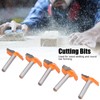 5Pcs 6mm Shank Router Bit Yellow Milling Cutter for Cabinet