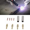 MIG Welding Consumables Kit Copper Contact Tips Connecting Rods Nozzle