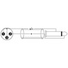 OMNITRONIC Adaptor Cable XLR (M) / Jack Mono 5 m