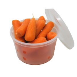 Vito's Famous Deli Container with Lid, 8 Ounce (Pack of 40) | Leak proof | Freezer safe