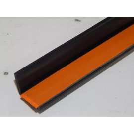 Unbranded Universal Peel N Stick Rubber Weatherstrip Seal Adhesive Backing 1/2" X 5/8" 2FT