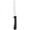 Round Tip Steak Knife with Plastic Handle, 5 Inch Blade