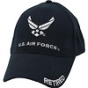 Eagle Crest U.S. Air Force Retired Baseball cap, Navy Blue,
