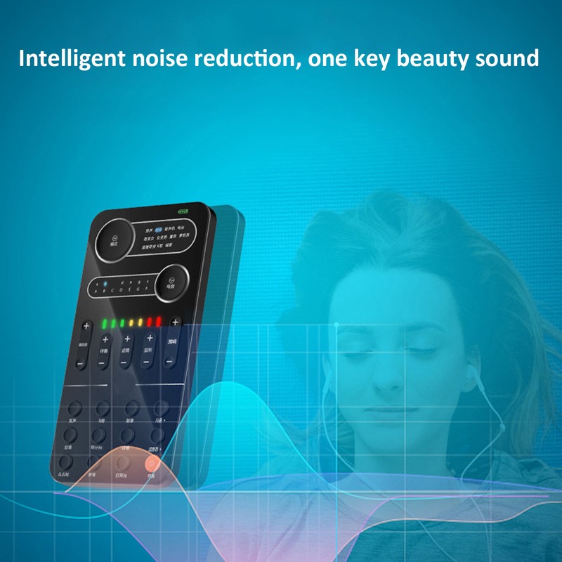 Portable Voice Changer Bluetooth 5.3 Multifunctional Effects Handheld Mini Live