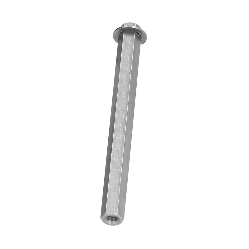 5Pcs Long Rod Nut Hex Coupling Female Threaded Straight Bar