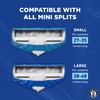 Mini Split Cleaning Bag | 360 Waterproof Design | Fits
