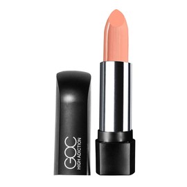 GOC High Adiction | Labial | Larga duración | Acabado ultra matte | Intrasferible | Textura ultra suave que se desliza fácilmente | Color Almond | 3.8 g | Modelo GL515