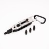 ChiiGe Keychain Phillips Screwdriver Multitool, Flat Screwdriver, and Nut Driver