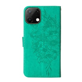 Covthch for Umidigi G9T Case, Umidigi G9C Case, Leather Kickstand Feature, Magnetic Buckle Shockproof Full Body Protection Wallet Cover for Umidigi G9 5G / Umidigi G9A 6.75" [3 Card Slots] -Green