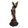 Armageddon War Archangel Saint Michael With Sword Trampling On Satan