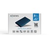 AISENS - ASE-2525PB - External Hard Drive Enclosure for 2.5"