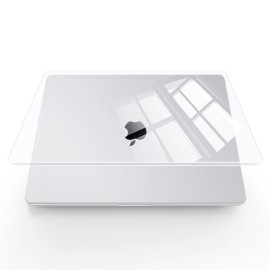 Soonjet Compatible with MacBook Air 13 inch Case, Crystal Clear Shell, Fits 2022-2026 M5/M4/M3/M2 A3449 A3240 A3113 A2681, Color-Matched Transparent Design for All MacBook Air 13.6 inch