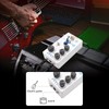 CIADAZ Distortion/Overdrive Guitar Effect Pedal 4 Mode Switch Volume/Tone/Drive Controls