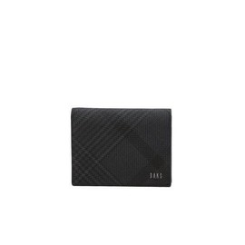 Daks (신세계강남점)DBHO5EE41BK 블랙 체크 가죽 명함지갑 (DB Shinsegae Gangnam) DBHO5EE41BK Black Check Leather Business Card Wallet