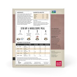 The Honest Kitchen Dehydrated Whole Grain, Veggie & Fruit Base Mix Dog Food (Just Add Protein), 3 lb Box