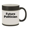 Future Politician - 11oz Magic Color Changing Mug, Matte Black