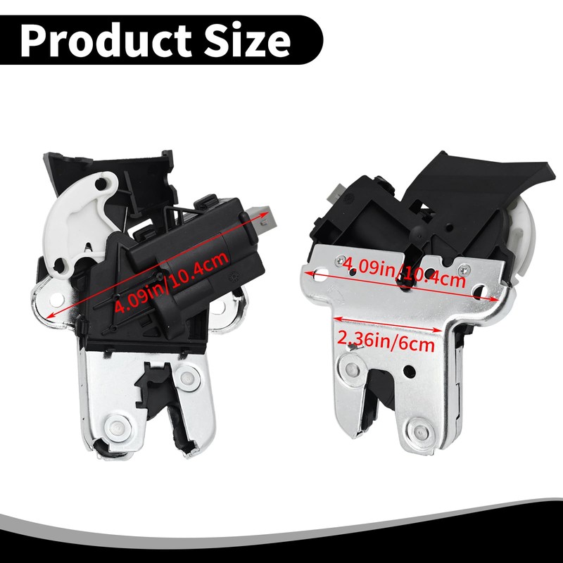 Saihisday 4F5827505D 4F5827505A Rear Trunk Decklid Release Actuator 4F5827505B 4F5827505C