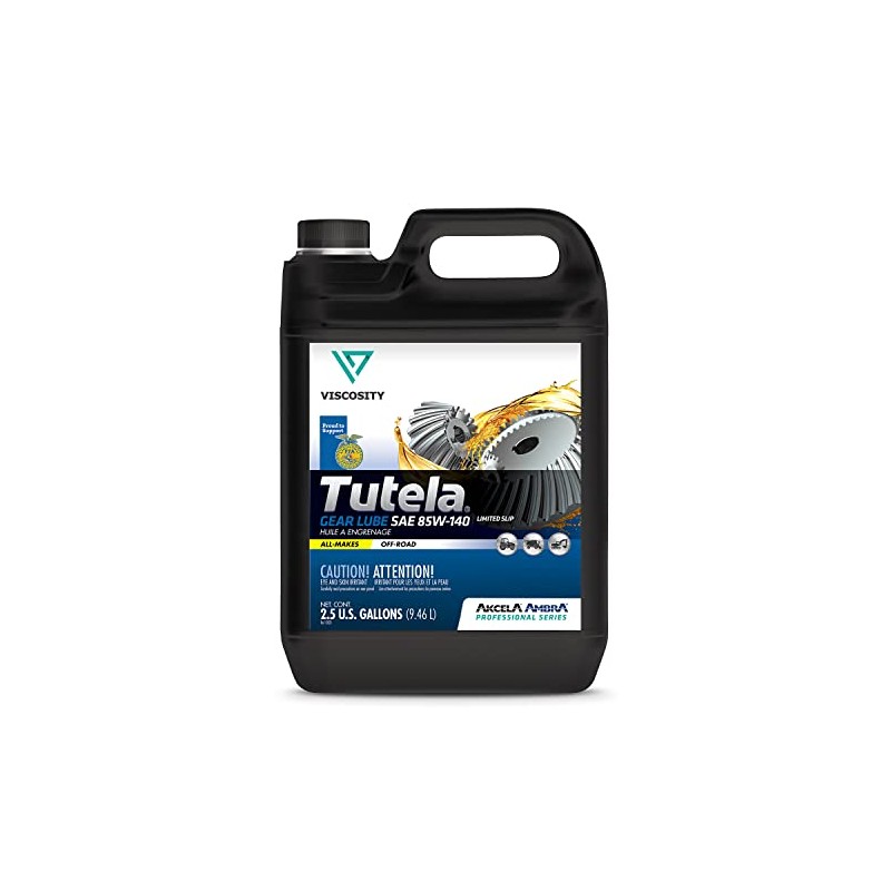 VISCOSITY TUTELA Gear Lube SAE 85W-140 - Compatible With Caterpillar,