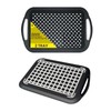 Zuvo Anti-Slip Food Serving Tray with Handles (Set of 2)